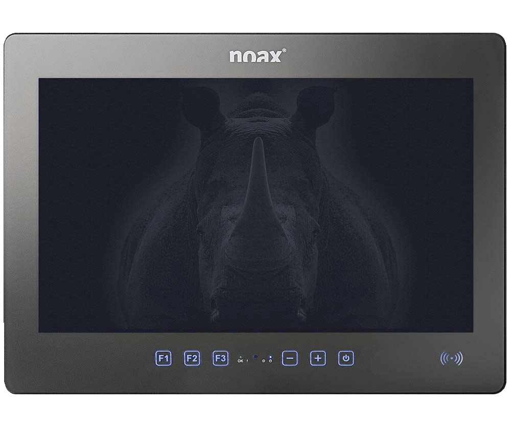 noax Industrie PC Panel-Serie Frontalansicht