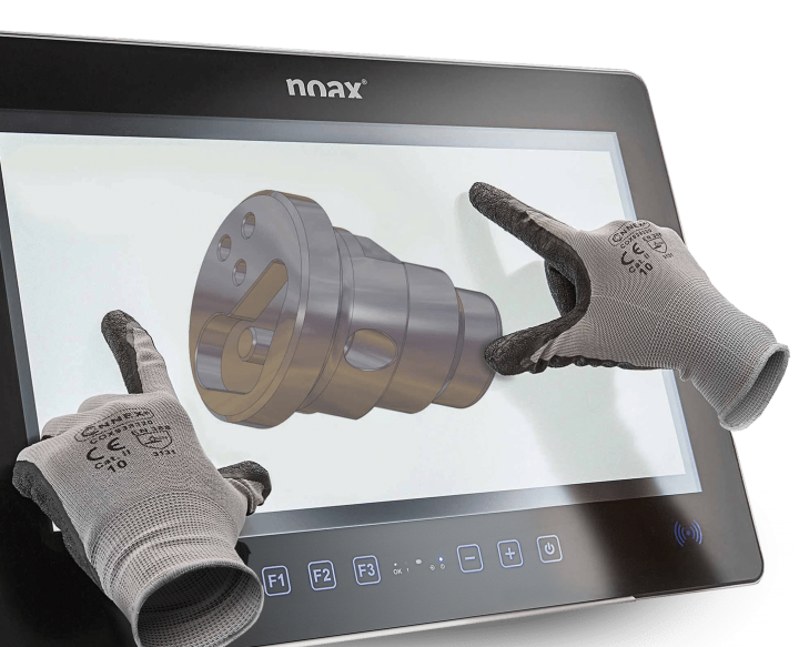 PCAP Multi-Touch mit Handschuh-Bedienung