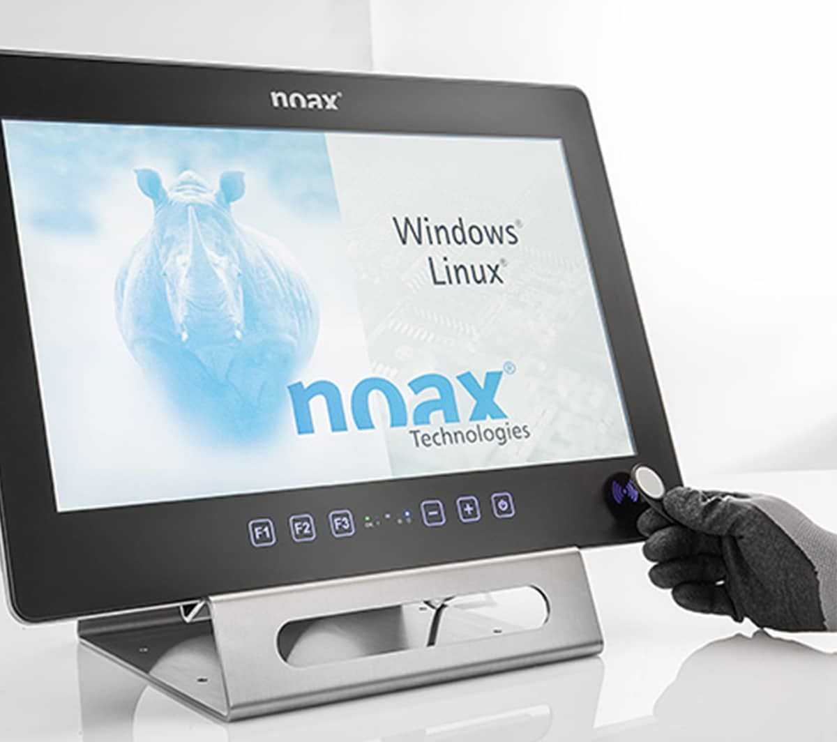 Industrie Computer noax Compact-Serie Anwendung RFID