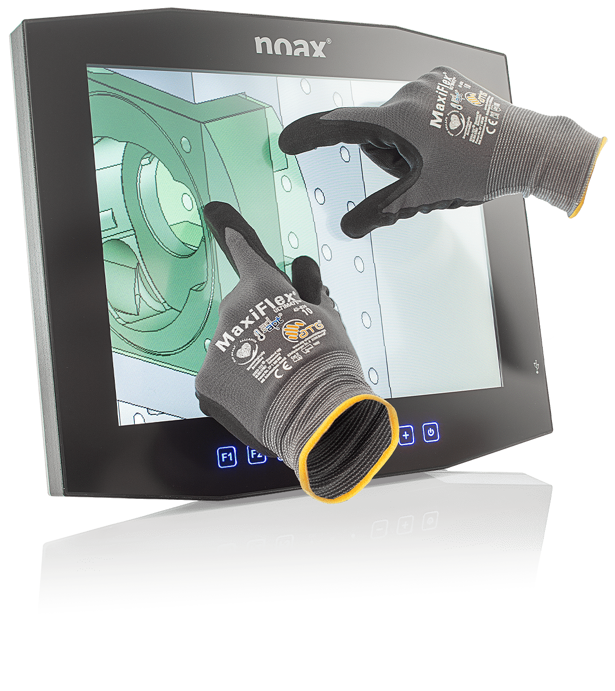 Multi-touch HMI panel