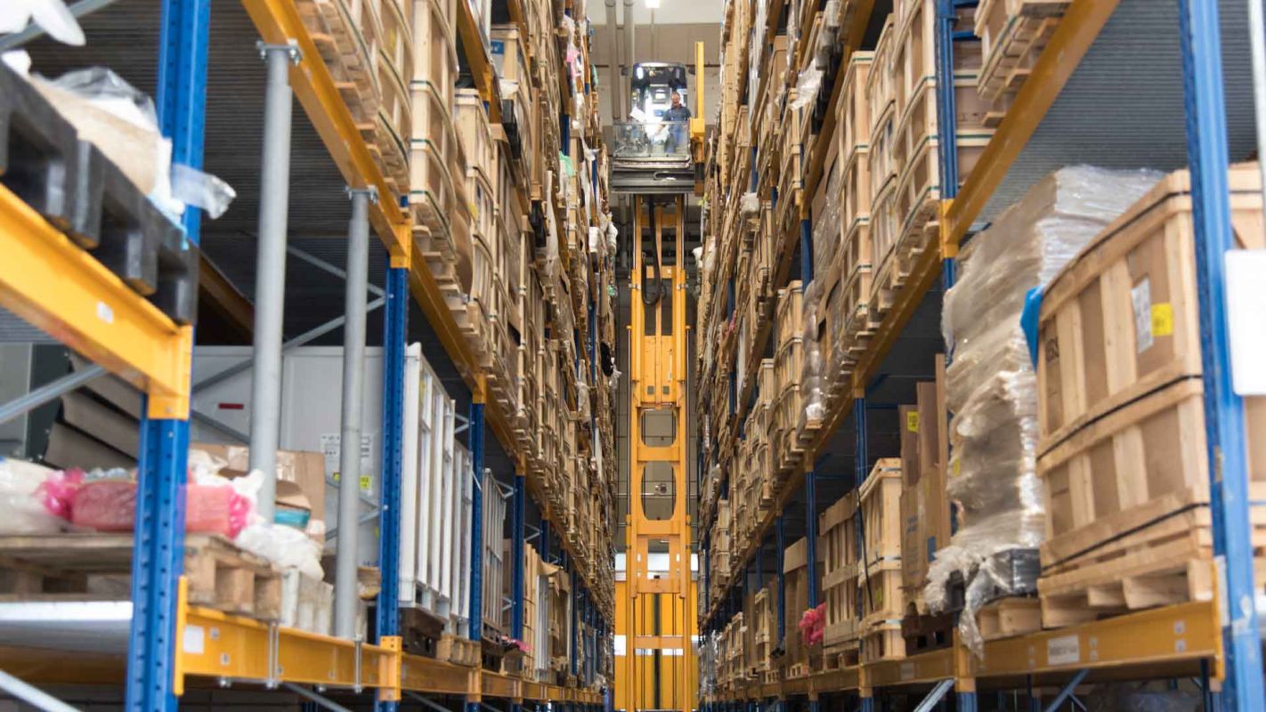 Logistics terminal for goods receiving & shipping